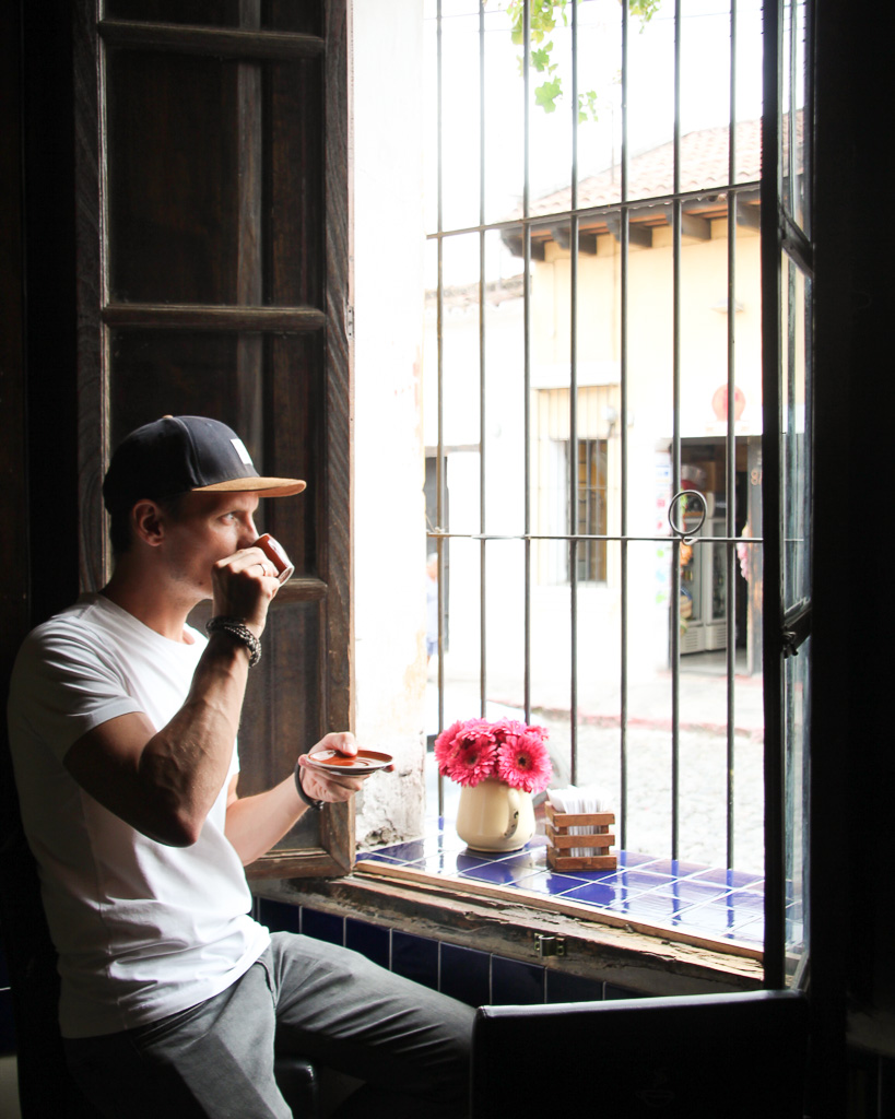 Coffee at Don Cafeleone Antigua
